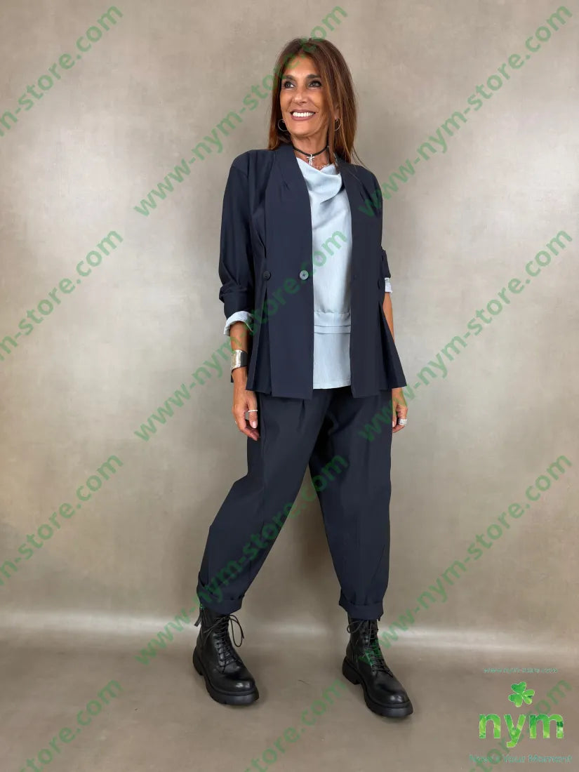 pantalone di bengalina tasca ad asola 79vi19ny2ea - PANTALONE