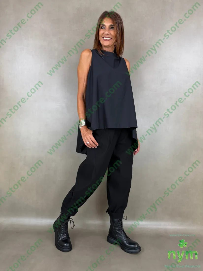 pantalone di bengalina tasca ad asola 79vi19ny2ea - PANTALONE