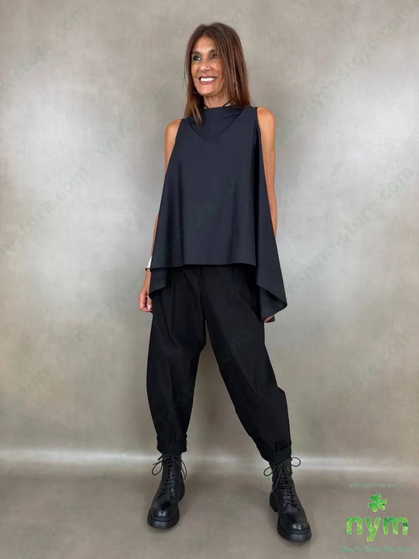 pantalone di bengalina tasca ad asola 79vi19ny2ea - PANTALONE