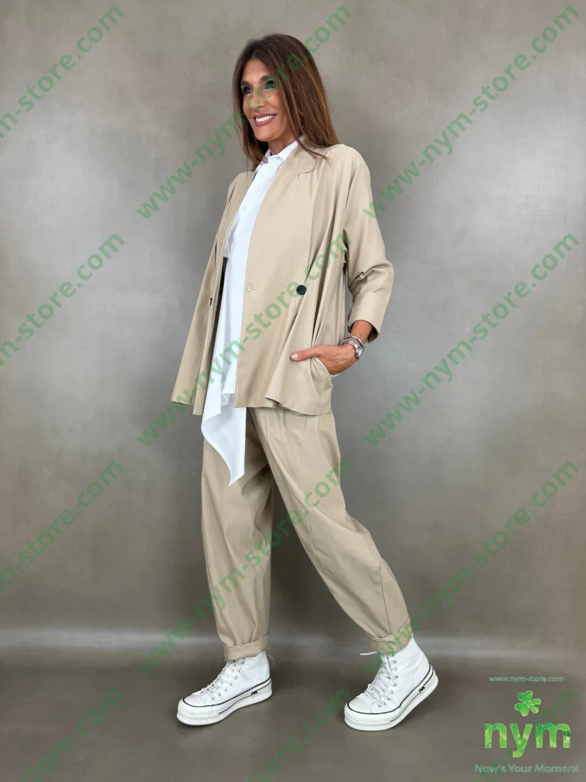 pantalone di bengalina tasca ad asola 79vi19ny2ea - PANTALONE