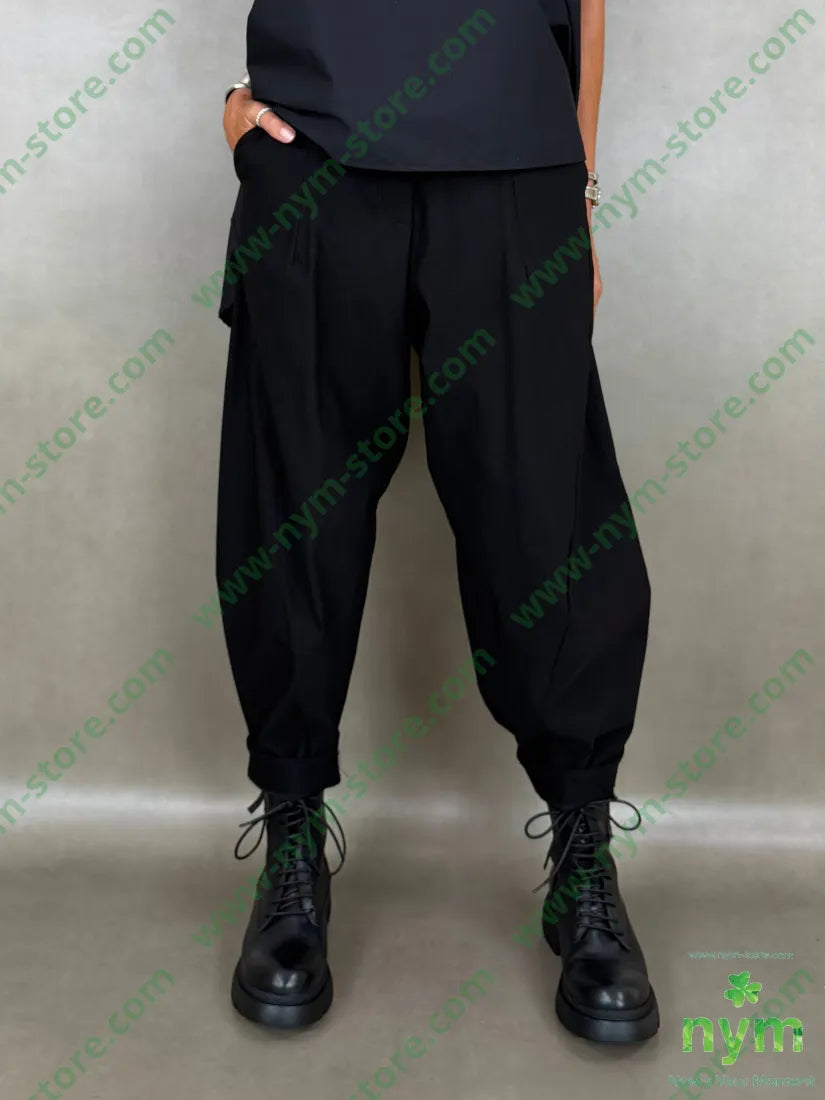 pantalone di bengalina tasca ad asola 79vi19ny2ea - U / NERO / AI26 - PANTALONE