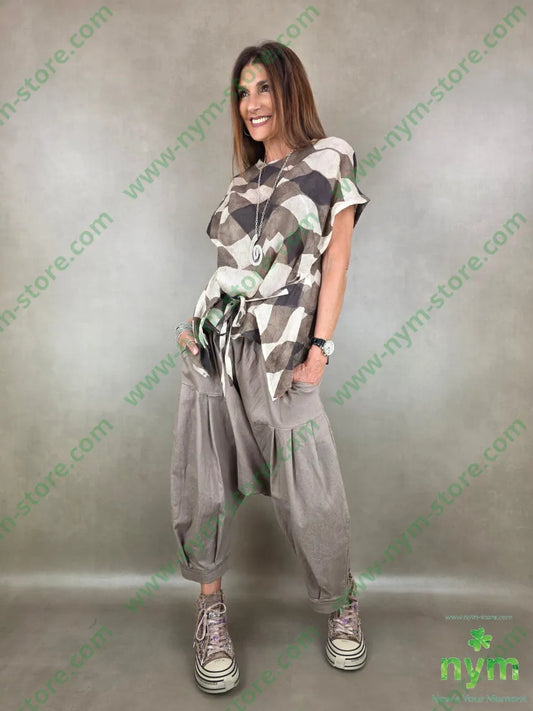 pantalone drill chiuso fondo cav bas 72co25pl3ea - PANTALONE