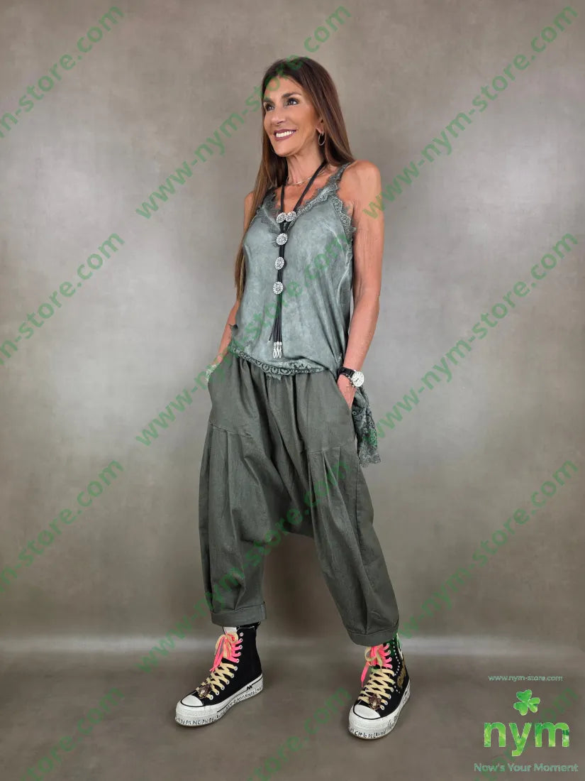pantalone drill chiuso fondo cav bas 72co25pl3ea - PANTALONE