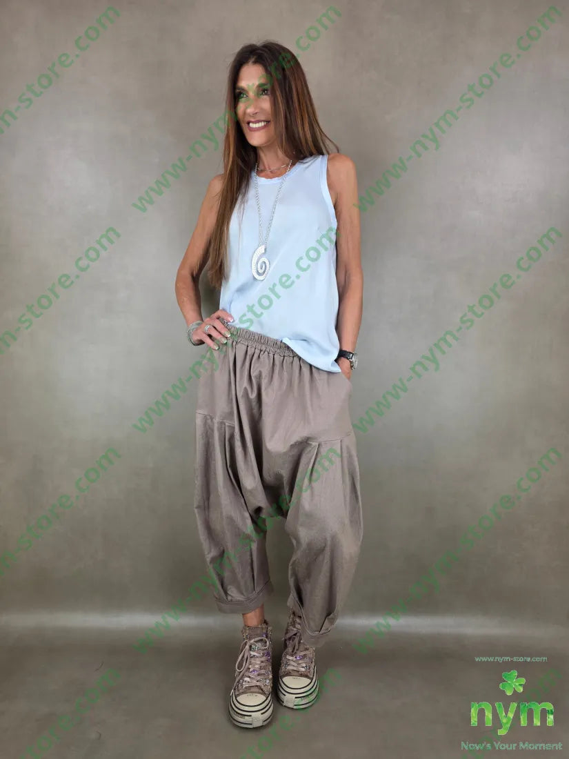 pantalone drill chiuso fondo cav bas 72co25pl3ea - PANTALONE