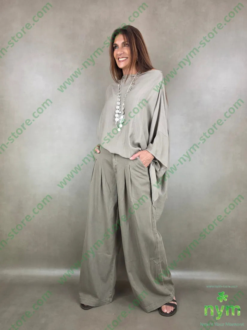 pantalone drill pinces piatta 67co32pl1ea - PANTALONE