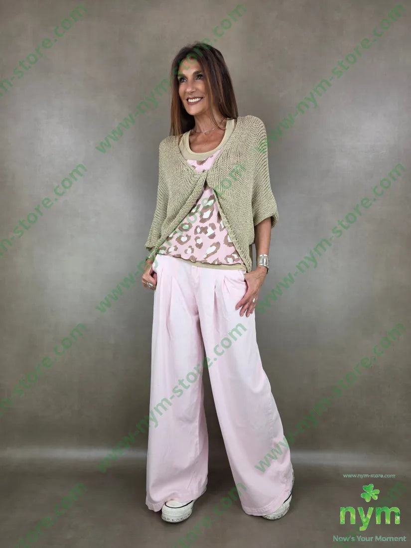 pantalone drill pinces piatta 67co32pl1ea - PANTALONE