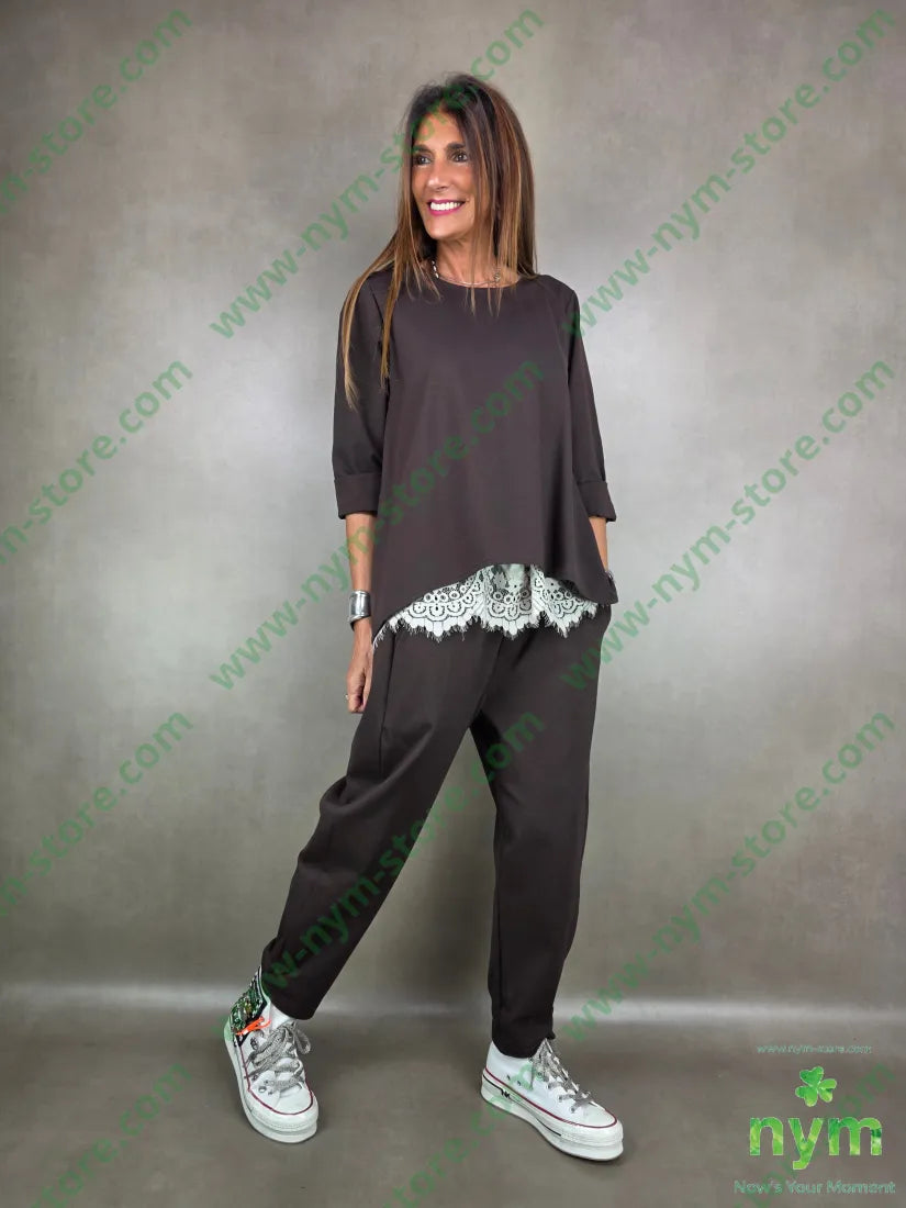 pantalone elastico alto pm 65vi30pa5ea PANTALONE