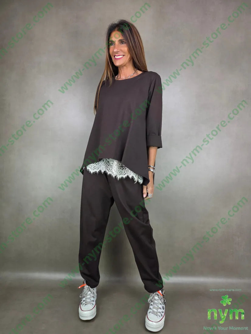 pantalone elastico alto pm 65vi30pa5ea PANTALONE