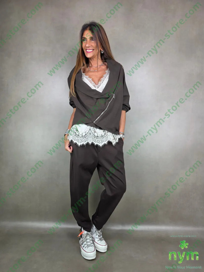 pantalone elastico alto pm 65vi30pa5ea PANTALONE