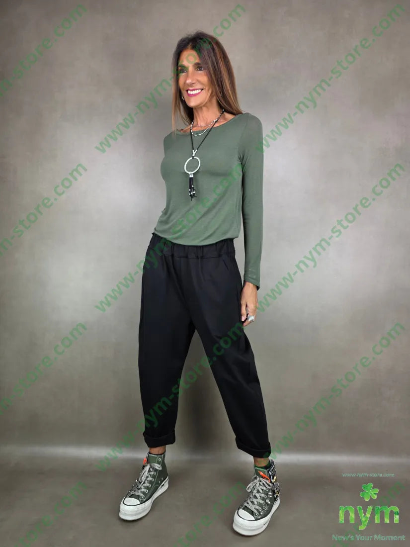 pantalone elastico alto pm 65vi30pa5ea PANTALONE