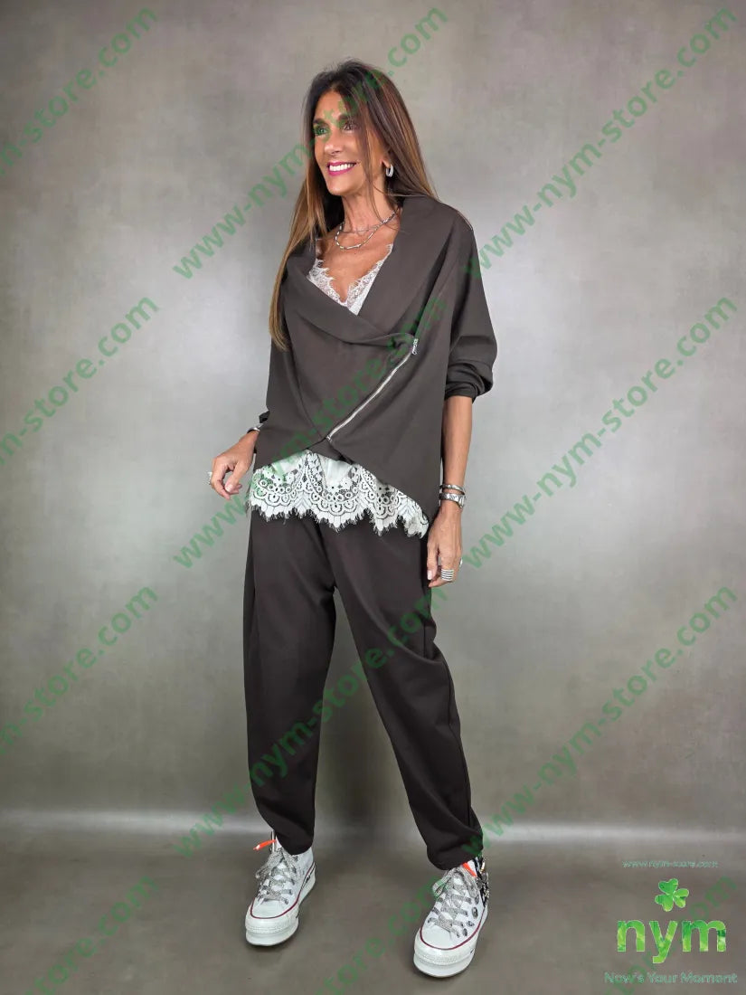 pantalone elastico alto pm 65vi30pa5ea PANTALONE