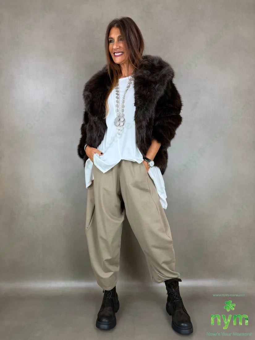 Pantalone felpa baggy 100co - U / FANGO C. / AI26 - PANTALONE