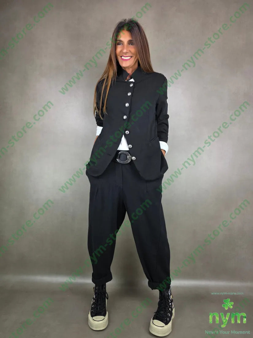 pantalone felpa dettaglio ad imbuto 95co5ea PANTALONE