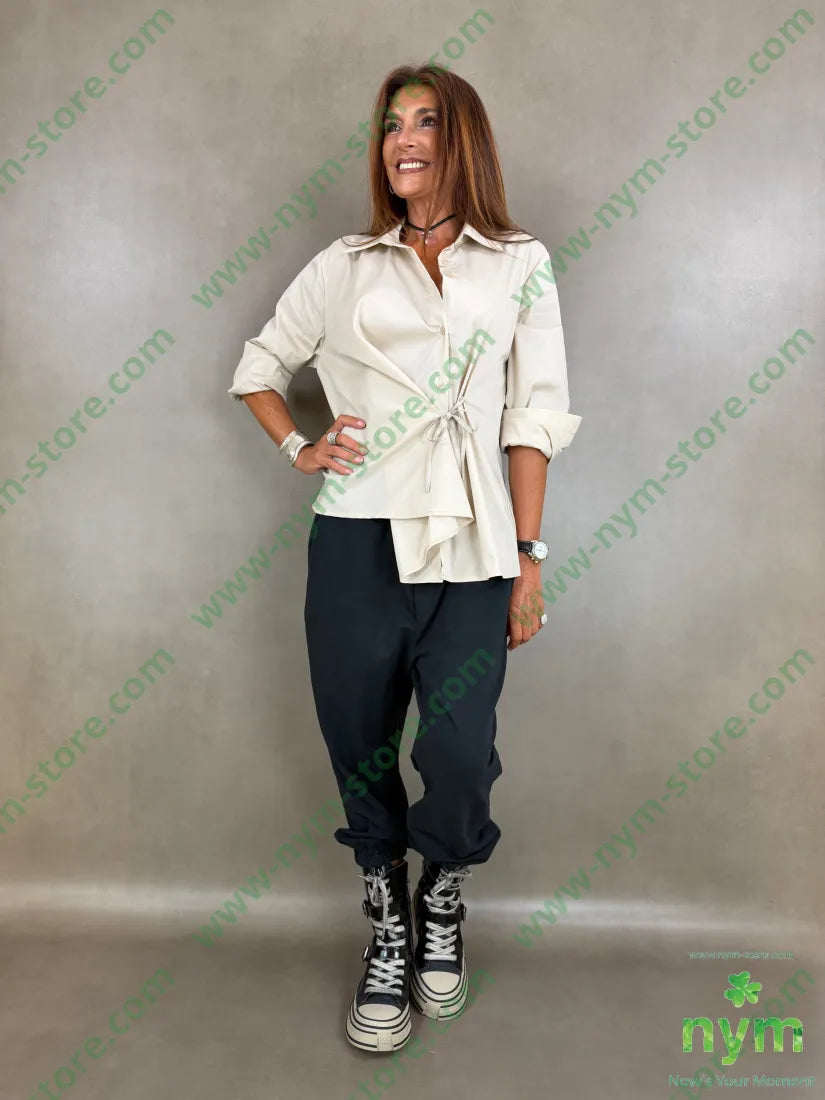 pantalone felpa maxi passanti N 95co5ea - U / NERO / AI26 - PANTALONE