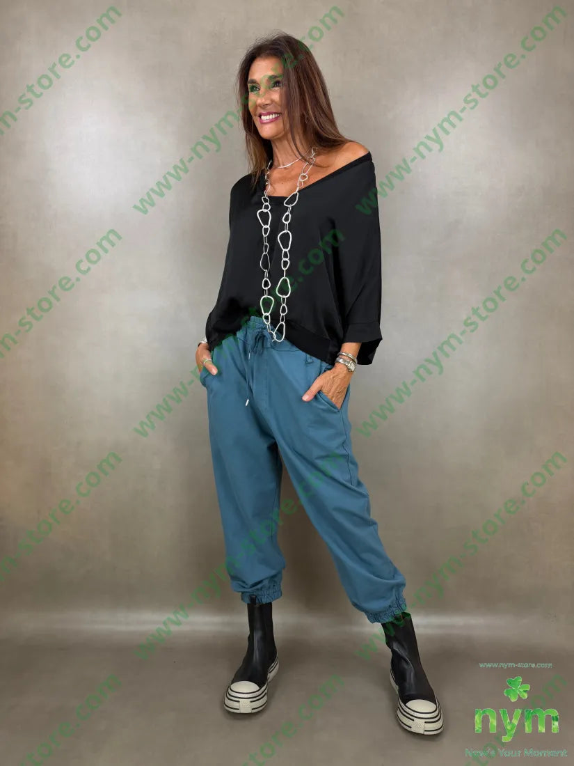 pantalone felpa maxi passanti OT 95co5ea - U / OTTANIO / AI26 - PANTALONE