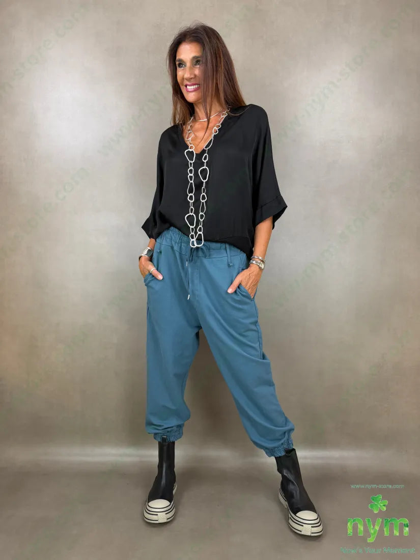 pantalone felpa maxi passanti OT 95co5ea - U / OTTANIO / AI26 - PANTALONE