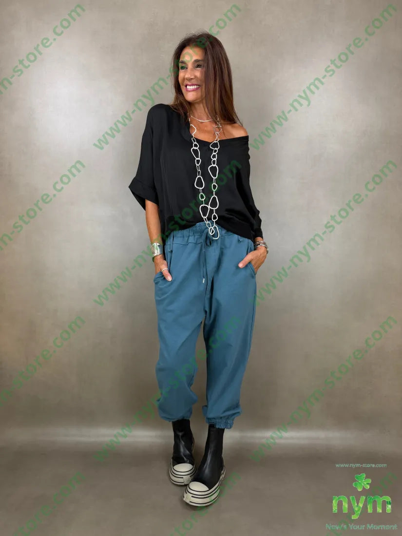 pantalone felpa maxi passanti OT 95co5ea - U / OTTANIO / AI26 - PANTALONE