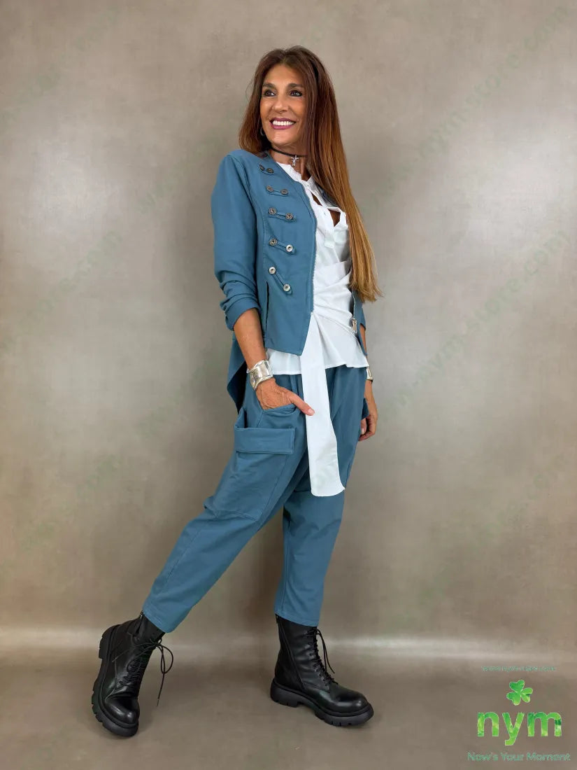 pantalone felpa maxi tasconi OT 95co5ea - U / OTTANIO / AI26 - PANTALONE