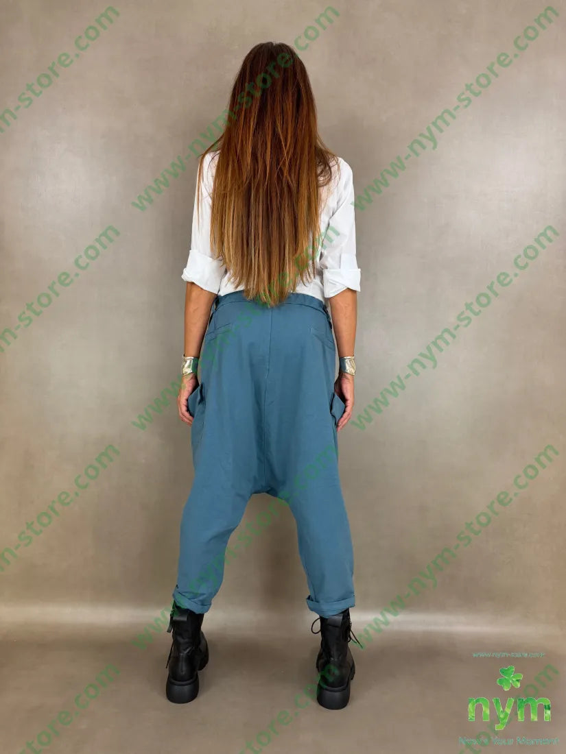 pantalone felpa maxi tasconi OT 95co5ea - U / OTTANIO / AI26 - PANTALONE