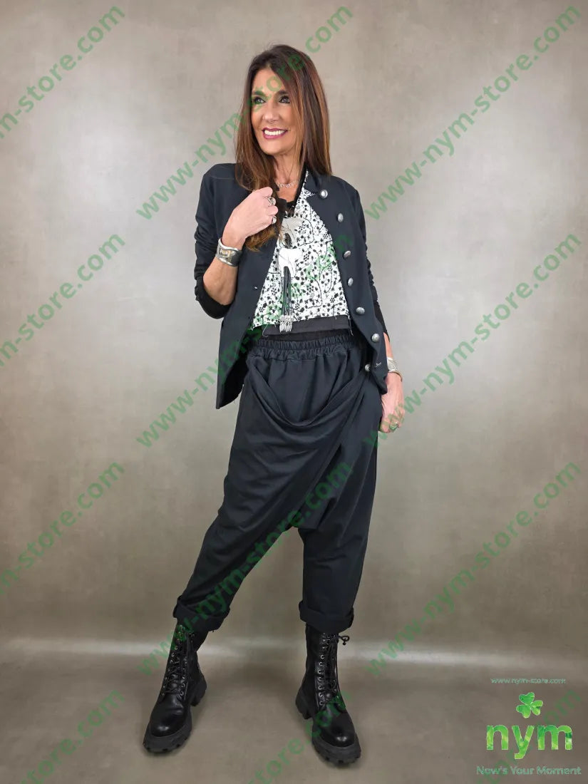 pantalone felpa pareo bottone 95co5ea PANTALONE