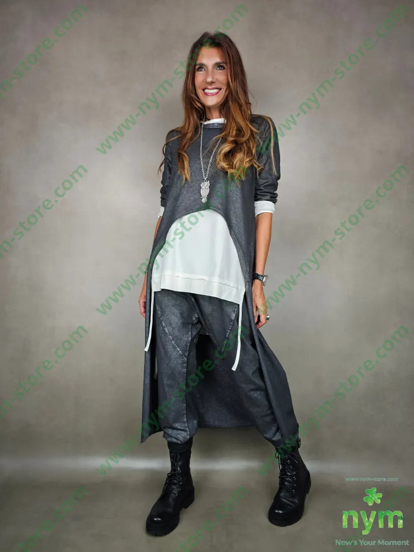 pantalone felpa polsino mine 95co5ea PANTALONE