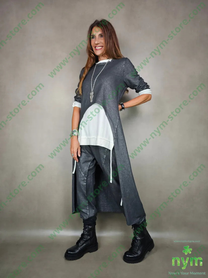 pantalone felpa polsino mine 95co5ea PANTALONE