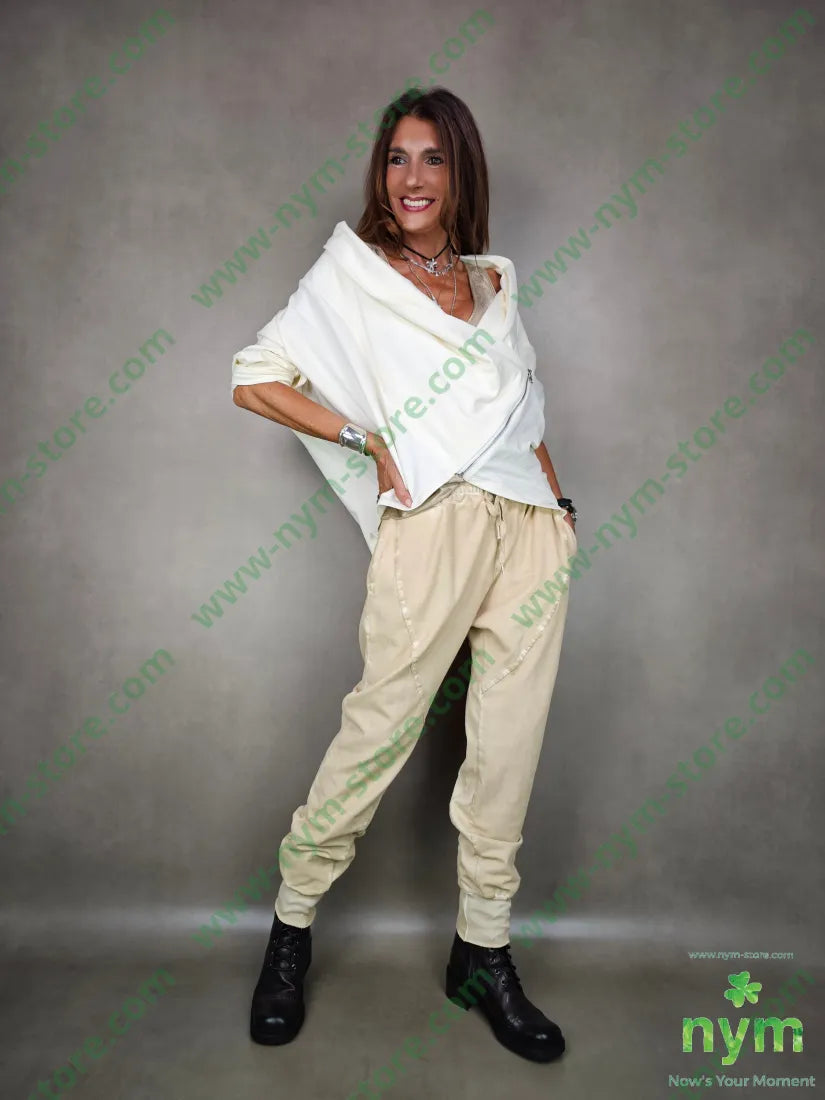 pantalone felpa polsino mine 95co5ea PANTALONE