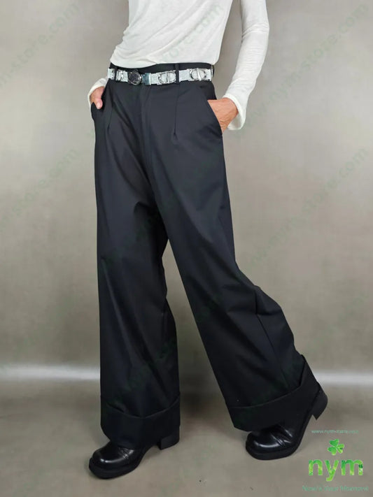 pantalone frescolana a uomo 64pl33vi3ea S / NERO / AI25 PANTALONE