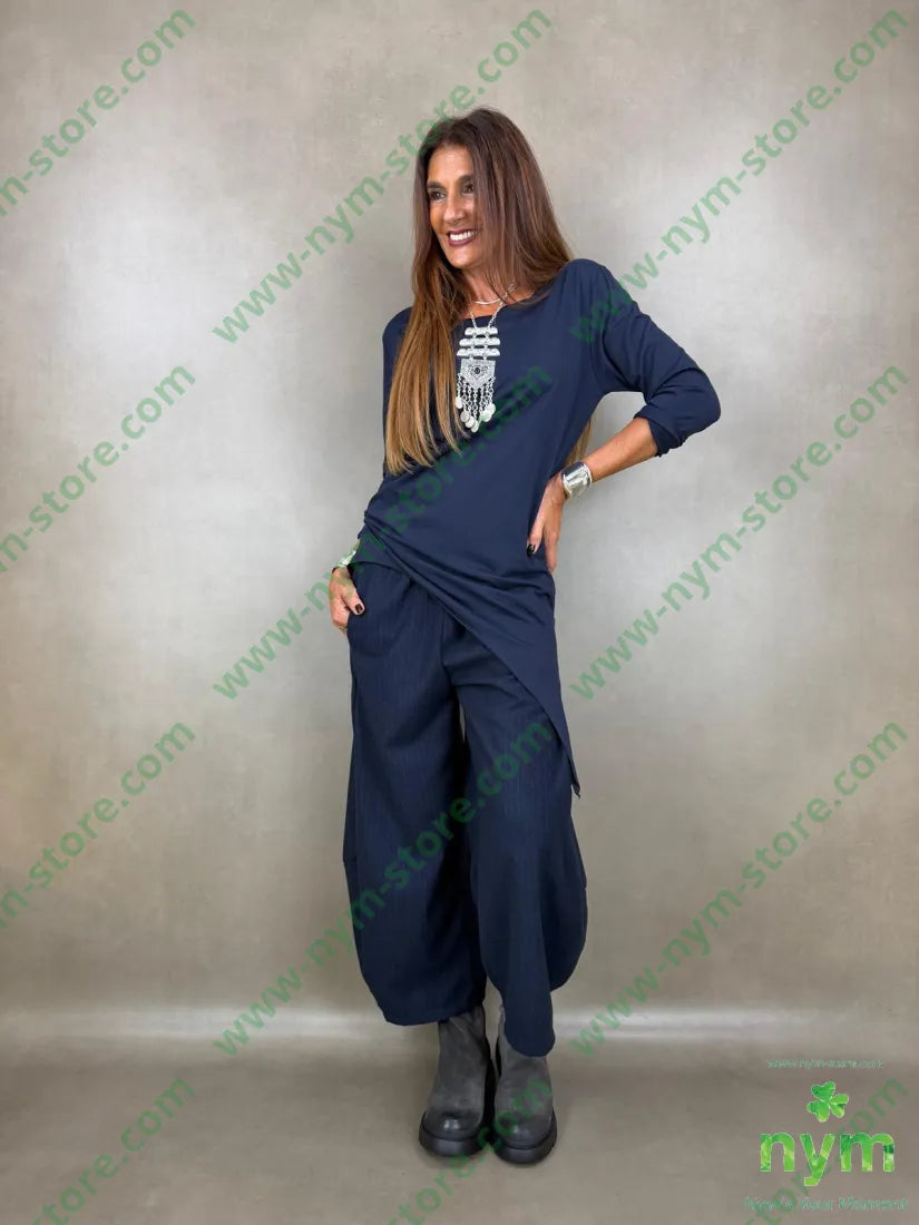 pantalone gessato flanella 70pl29vi1ea - PANTALONE