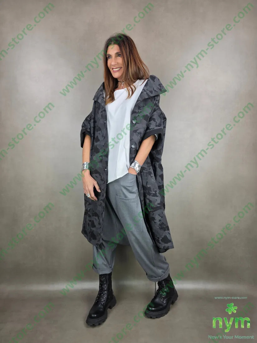 pantalone harem zip e tasconi 64pl33vi3ea PANTALONE