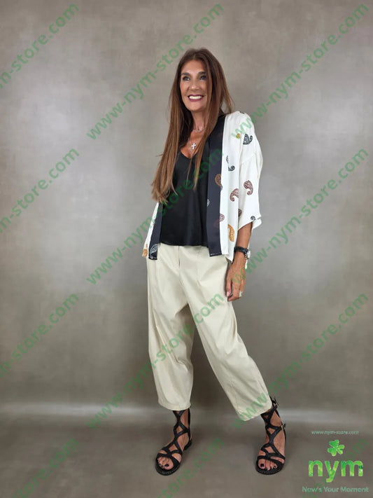 pantalone imbuto viscosa asola 70vi24ny6ea - PANTALONE