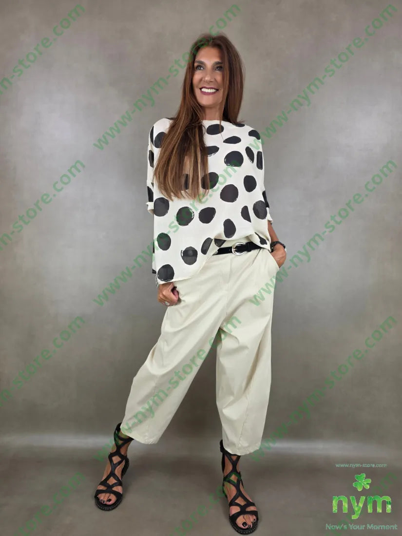 pantalone imbuto viscosa asola 70vi24ny6ea - PANTALONE