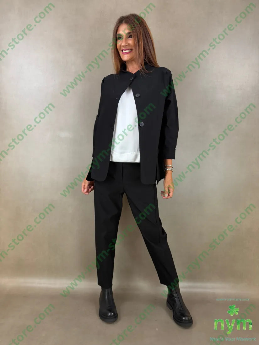 pantalone in bengalina una tasca 79vi19ny2ea - PANTALONE