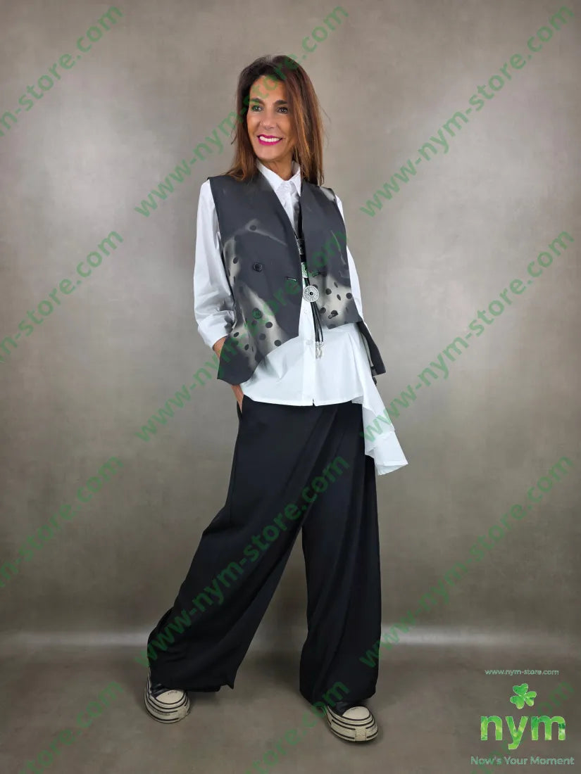 pantalone in crepes con pareo 97pl3ea PANTALONE