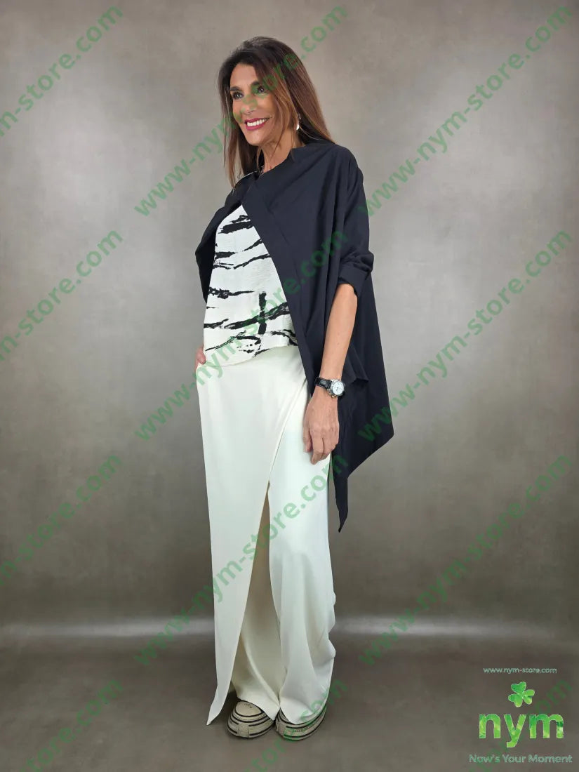 pantalone in crepes con pareo 97pl3ea PANTALONE