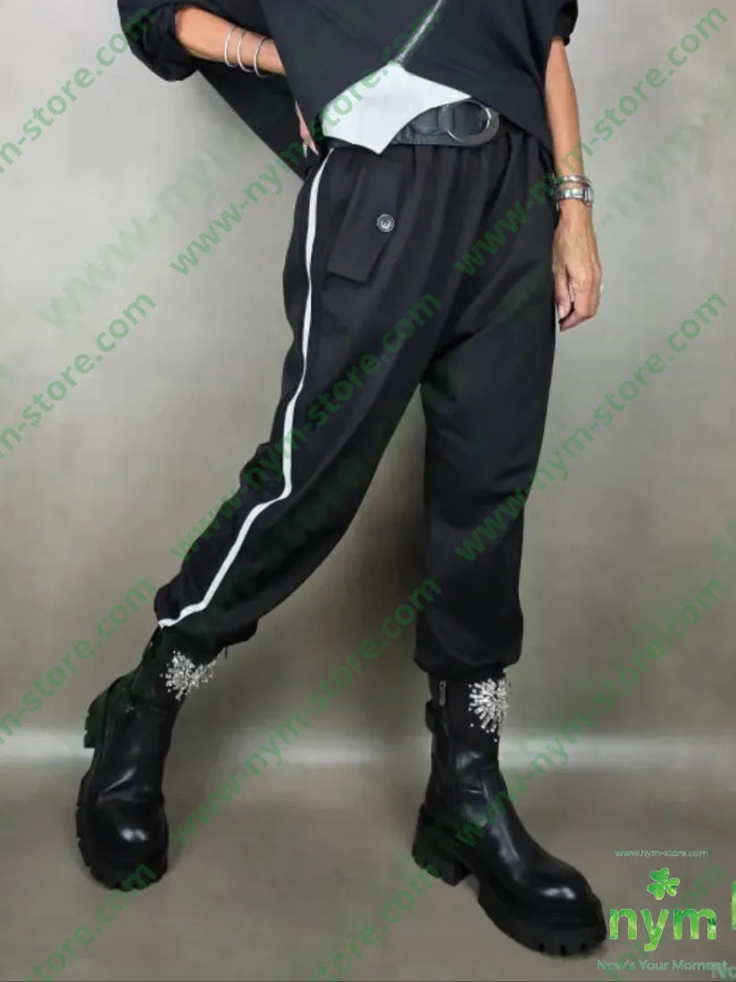 pantalone jogging 65vi30pa5ea U / NERO / AI25 PANTALONE