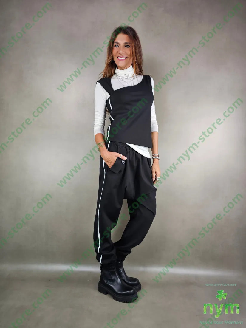 pantalone jogging 65vi30pa5ea U / NERO / AI25 PANTALONE