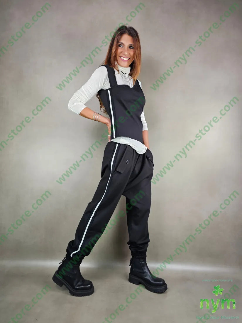 pantalone jogging 65vi30pa5ea U / NERO / AI25 PANTALONE