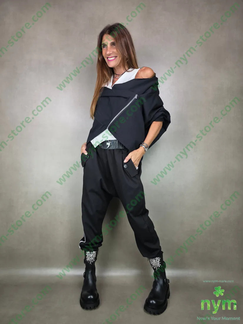 pantalone jogging 65vi30pa5ea U / NERO / AI25 PANTALONE