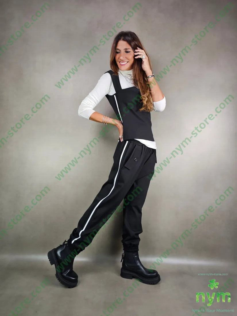pantalone jogging 65vi30pa5ea U / NERO / AI25 PANTALONE