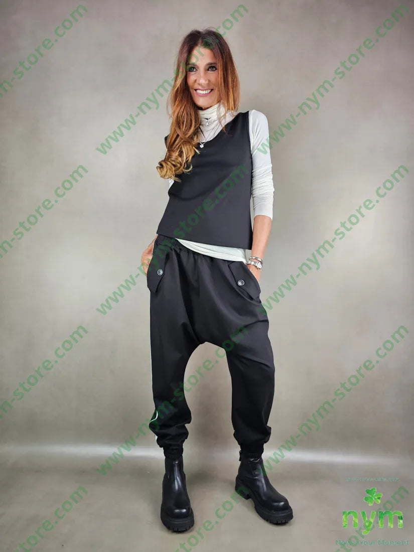 pantalone jogging 65vi30pa5ea U / NERO / AI25 PANTALONE