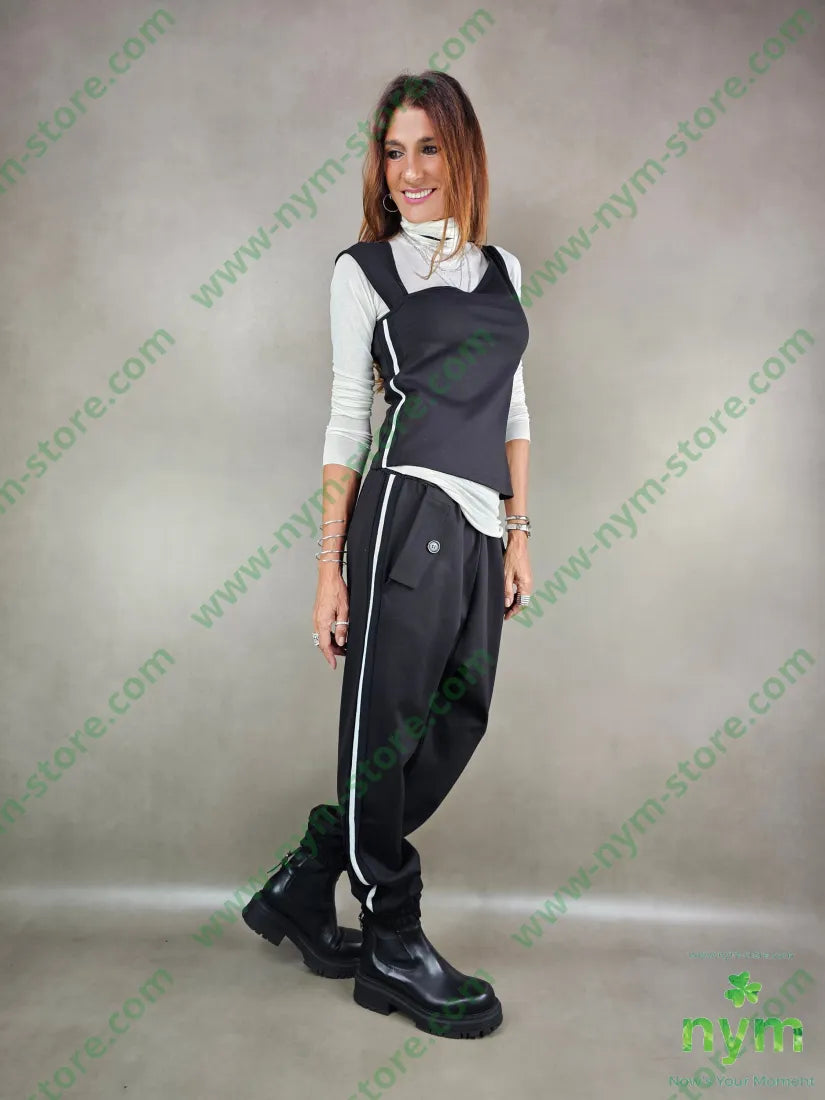 pantalone jogging 65vi30pa5ea U / NERO / AI25 PANTALONE