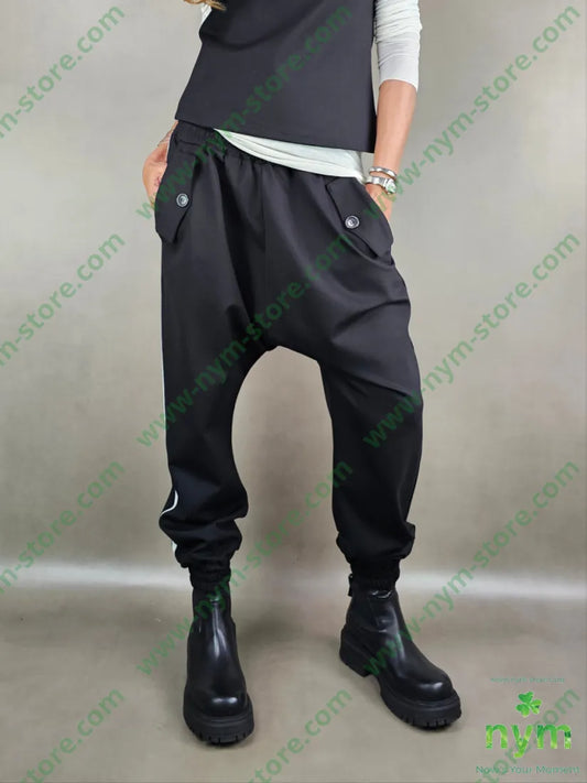 pantalone jogging 65vi30pa5ea U / NERO / AI25 PANTALONE