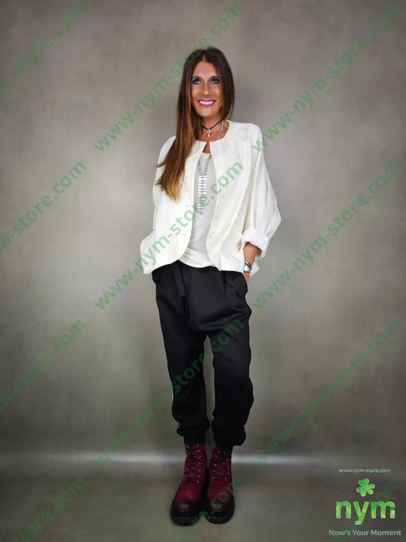 pantalone jogging 65vi30pa5ea U / NERO / AI25 PANTALONE