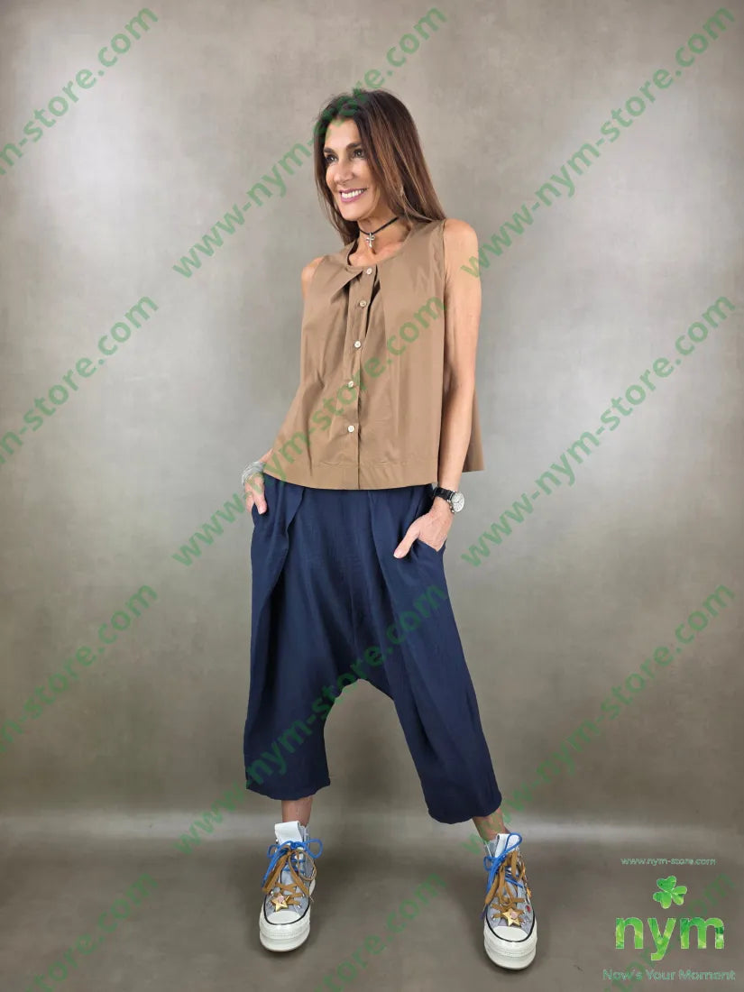 pantalone leggero sormonto cav basso 84vi16pa PANTALONE