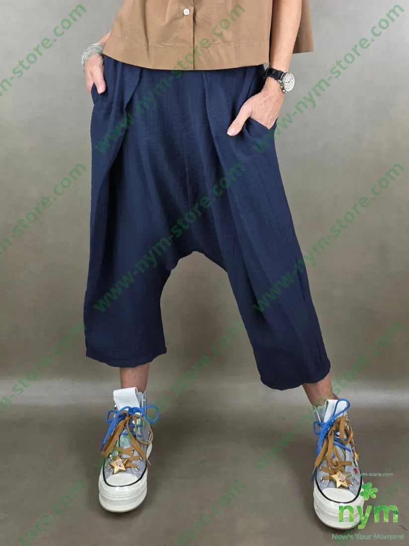 pantalone leggero sormonto cav basso 84vi16pa U / BLU / PE26 PANTALONE