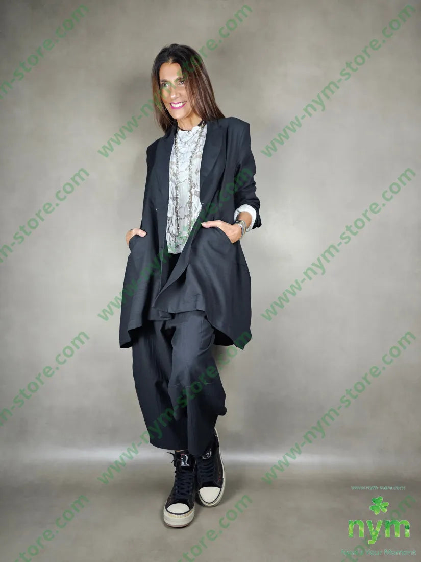 pantalone lino ad anfora 51pl40co9li PANTALONE