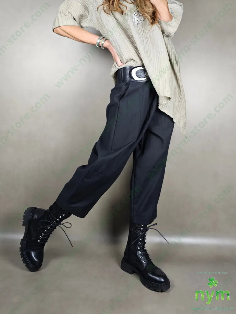 pantalone lino ad anfora 51pl40co9li PANTALONE