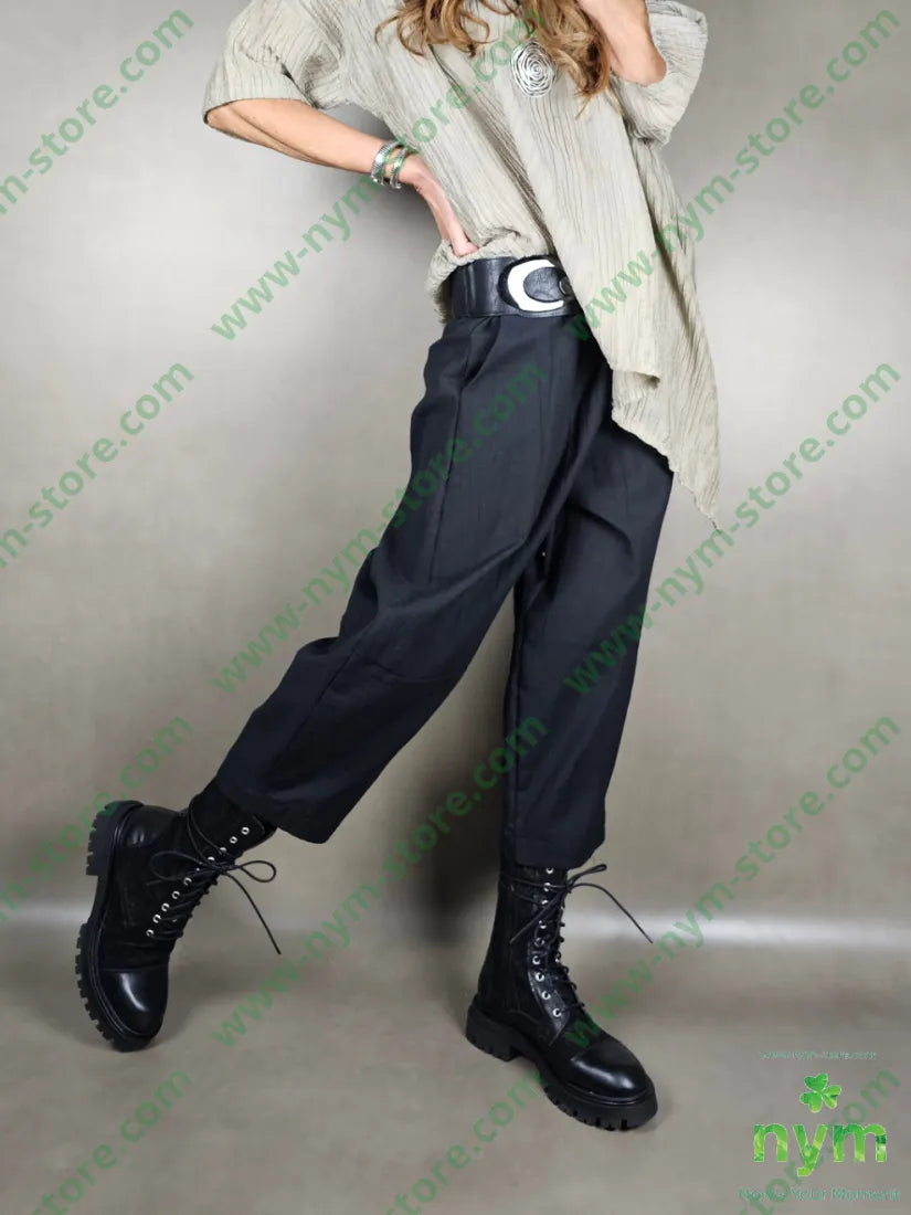 pantalone lino ad anfora 51pl40co9li PANTALONE