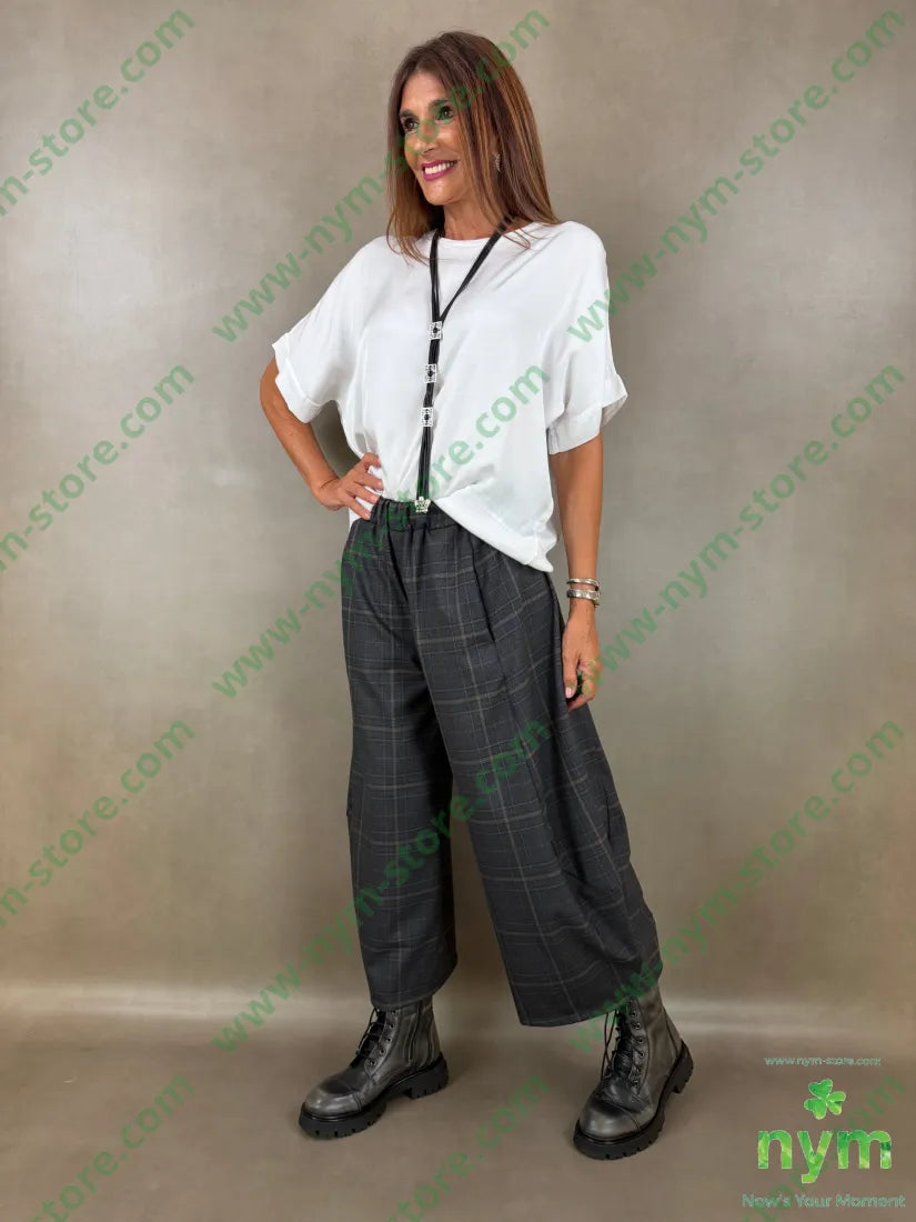 pantalone madras largo 63pl34vi3ea - U / ANTRACITE / AI26 - PANTALONE